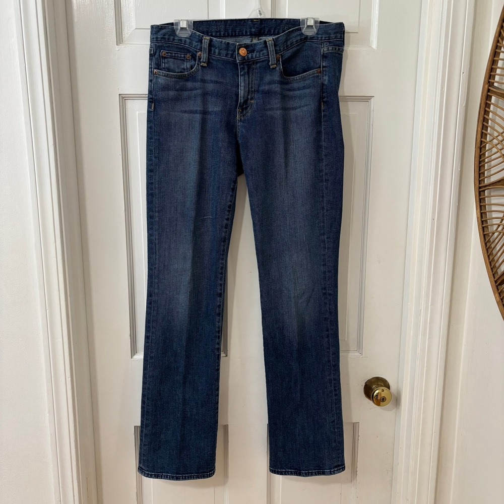 J. Crew Bootcut Jeans Medium Wash 28S, 31W X 32L